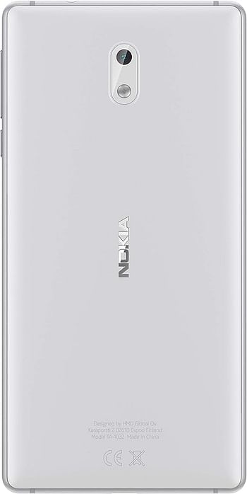 Nokia 3-16GB, 2GB RAM, 4G LTE, Silver White