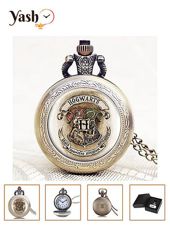 Yash Hogwarts Quartz Pocket Watch