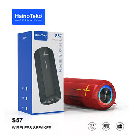 Haino Teko Portable Wireless Bluetooth Speaker S57 Black