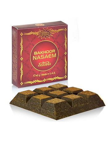 Nabeel  Pack of 6 Ultimate Incense Bakhoor Collection Nasaem, Black and Touch Me
