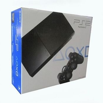 Sony PlayStation 2(PS2) Slim Console With Dualshock Controller - Black