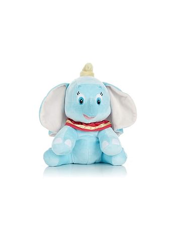 Blue 25 cm Cute Jumbo Elephant Plush Toy Lovely Stuffed Animal Horse Toy for Baby Kids Perfect for Birthday Gifts