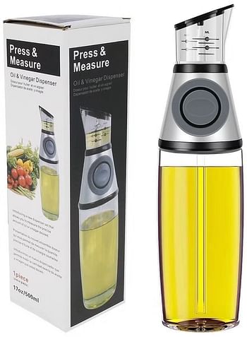 500ml Oil And Vinegar Dispenser Multicolor