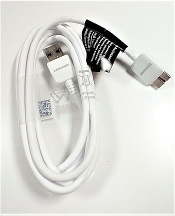 Original Samsung ET-DQ11Y1WE USB 3.0 Data Cable for  Galaxy S5/Galaxy Note 3 - Charging Cord SYNC CABLE, 58" - White