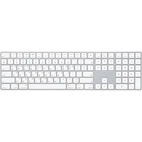 Apple Magic Keyboard With Wireless Rechargable Numeric Keypad (Korean) (MQ052KU/A) Silver