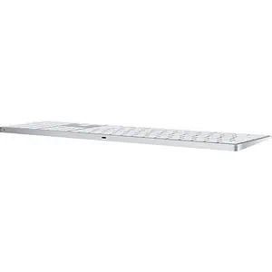 Apple Magic Keyboard with Numeric Keypad Wireless Bluetooth Connectivity Mac Compatible (MQ052LL/A) Silver