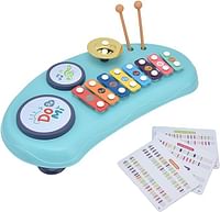 8 Note Xylophone Toy Musical Instrument  ( Blue )