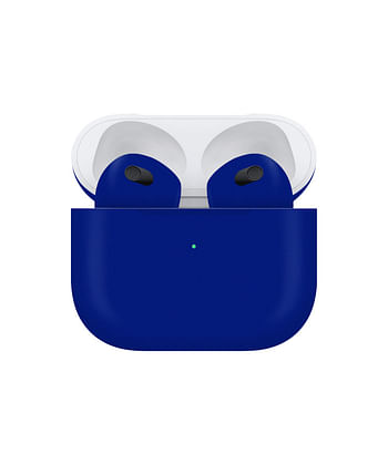 Apple Airpods (3rd Generation) Customized By Caviar Matte Cobalt Blue