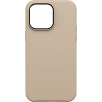 جراب OtterBox SYMMETRY PLUS Apple iPhone 14 Pro Max 6.7 "2022 - غطاء نحيف وخفيف الوزن مع مضاد للميكروبات ، حماية من السقوط بدرجة عسكرية ، مغناطيس مدمج ، متوافق مع MagSafe - بيج