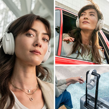 Bose Quietcomfort 45 Headphone Up to 24 Hours of Battery Life (866724-0200) White Smoke