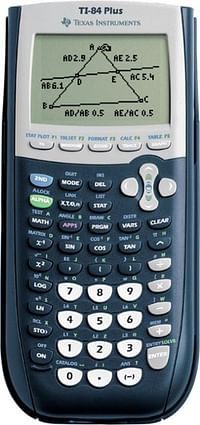 Texas Instruments Calculator TI-84 Plus Blue