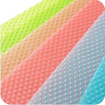 4 Pack Washable Refrigerator Mats, Shelves Drawer Table Mats Refrigerator Liners for Shelves