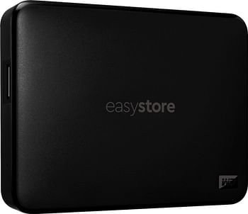 Western Digital External Hard Drive Easy store Portable (WDBAJP0050BBK-WESN) 5TB Black