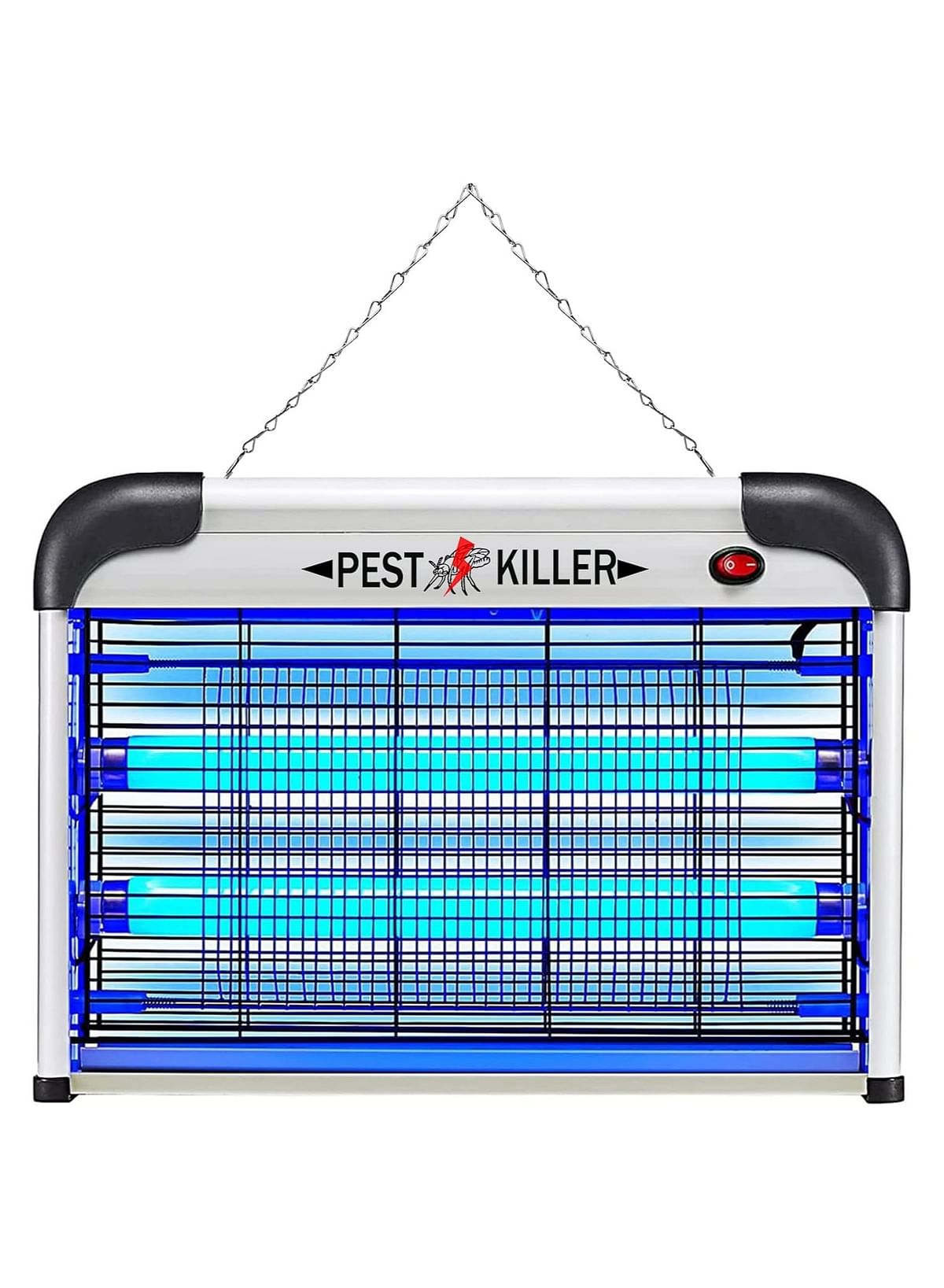 Electric Bug Zapper, Indoor Mosquito Killer with 20W Lamps 2800V Grid, Plug-in Hanging Insect Trap for Mosquito, Moth, Fly Killer Indoor Use