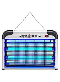 Electric Bug Zapper, Indoor Mosquito Killer with 20W Lamps 2800V Grid, Plug-in Hanging Insect Trap for Mosquito, Moth, Fly Killer Indoor Use