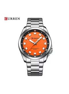 CURREN 8451 Men's Watch Waterproof Watch Stainless Steel Quartz Business Wrist Watch