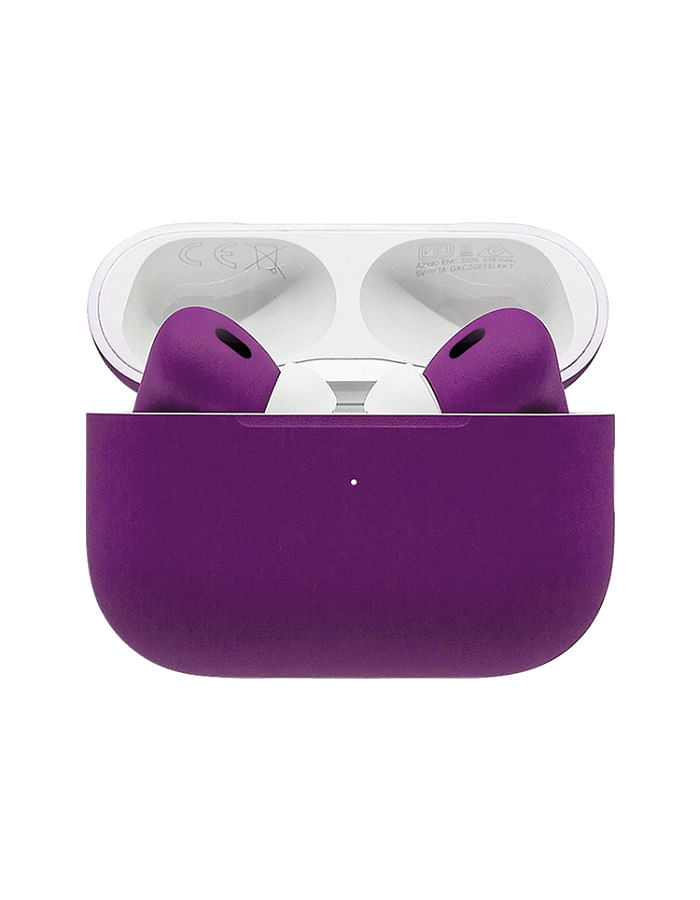 Caviar Customized Apple Airpods Pro (2nd Generation) Matte Violet