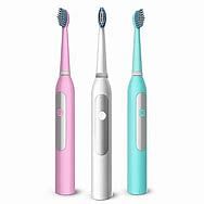 LyfTrack P60 Sonic Electric Toothbrush Cordless USB Rechargeable Toothbrush Waterproof Ultrasonic Automatic Tooth Brush