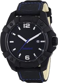 Timberland TBL.13326JPB/02 Men's Quartz Watch with Black Dial Analogue Display and Black Nylon Strap