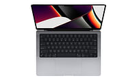 MacBook Pro MKGP3 14-Inch Liquid Retina XDR Display Apple M1 Pro Chip With 8-Core CPU And 14-Core GPU/16GB RAM/512GB SSD/English And Arabic Keyboard Space Grey