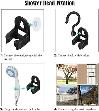 Portable Camping Shower, USB Rechargeable Outdoor Shower Pump, Electric Camp Shower, On-The-Go Bathing Solution for Pets Beach Garden