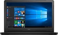 Dell Inspiron 5566 15 Inch 7th Generation Core i3 7100U 2.40 GHz Processor 15.6" HD Touch Display Intel HD Graphics 620 - US Full Keyboard - DVD RW Drive - Windows 10 Home 256GB SSD - 8GB DDR4 RAM - Black