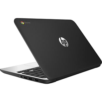 Hp Chromebook 11 G4 Q151 Laptop with 11.6 inch Display, Intel Celeron Processor, 4GB RAM, 16GB eMMC, Intel HD Graphics-Black/16GB/Black
