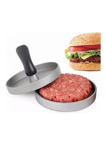 Hamburger Press Patty Maker Mold - Food Grade Aluminum Non-Stick Hamburger Press Burger Maker with ABS Handle, Papers Ideal for BBQ Grill Press