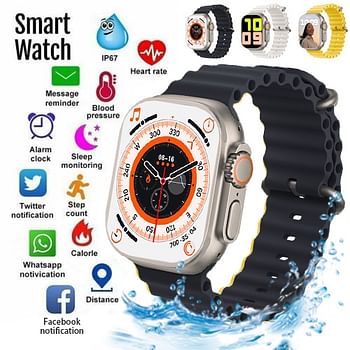 T800 Ultra Smartwatch 3 pcs combo