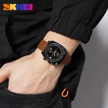 SKMEI 1903 Quartz Male Wristwatch  Casual Date  Time Watch.