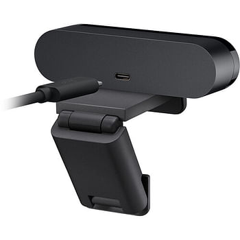 Logitech 4k Pro Webcam Camera with Noise-Canceling Mic (960-001390) Black