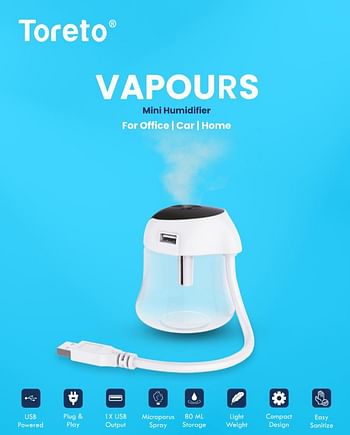 Toreto Tor-1113 Mini Humidifier