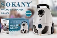 Sokany Sk-3379 Vacuum Cleaner 2.5L Large Capacity Dust Bucket 3200W Cyclone Filtration