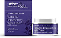 Urban Veda Natual Skincare Turmeric and Botanics Radiance Replenishing Night Cream for Dry and Dehydrated Skin 50ml