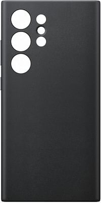 Samsung Galaxy S24 Ultra Vegan Leather Case, Black
