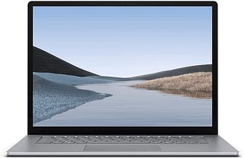 Microsoft Surface Laptop 3-15 PLZ-00001 - الجيل العاشر كور i7 - 16 جيجا بايت DDR4 رام - 256 جيجا بايت SSD - شاشة تعمل باللمس 15 بوصة 2496 × 1664 بكسل - Thunderbolt Type C - فضي بلاتيني