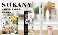 SOKANY 1709 Hand Blender Multi Quick Hand Blender Multipurpose Kitchen Blender Juicer Kitchen Appliance