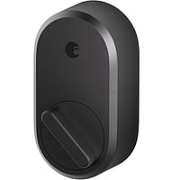 August Smart Lock 3rd Gen Keyless Home Entry with Your Smartphone (AUG-SL04-M01-G04) Dark Gray