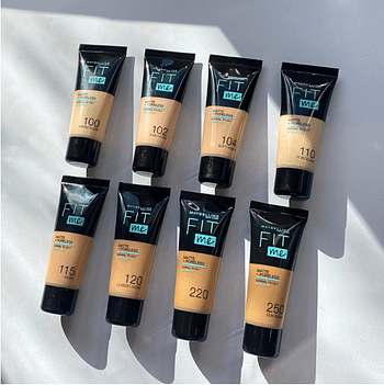 Maybelline Fit Me Matte and Poreless Foundation- Shade 110 Porcelain- 30ml