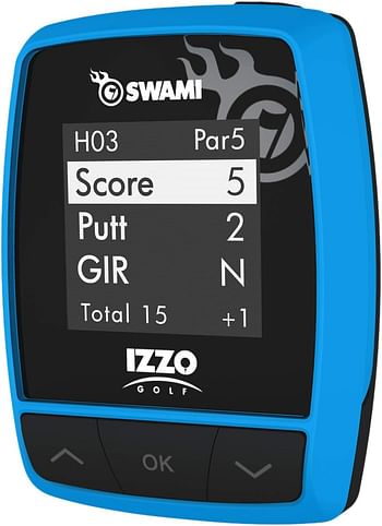 Izzo Golf Swami Kiss Rangefinder GPS (A44192) Blue