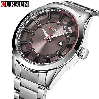 Curren Casual Watch For Men Analog Stainless Steel - 8246