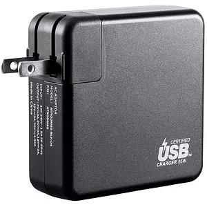 Monoprice 85W USB-C Charger (35944) Black