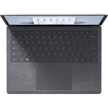 Microsoft Surface Laptop 5 13.5″ (12th Gen) Core i5, 8GB Ram 256GB SSD Integrated Intel Iris Xe Graphics Platinum Windows 11 Home