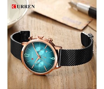 CURREN Men's Water Resistant Analog Watch WT-CU-8313-GR2