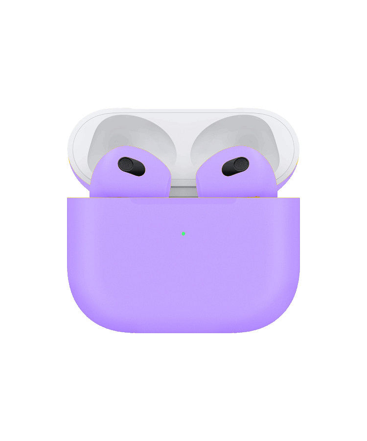 Apple Airpods (3rd Generation) Customized By Caviar Matte Lavender