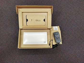 Meraki Cisco MR33 Wave 2 Access Point, 3 Radios, 2.4Ghz And 5Ghz,  Dual-Band, WIDSWIPS, 802.11Ac, Poe) License NOT Included.