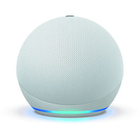 Echo Dot 4th Gen Bluetooth and Wi-Fi Connectivity Speaker Glacier White