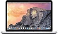 Apple MacBook Pro A1502 Retina 2015, Laptop With 13-Inch Display, 6th Generation, Intel Core i5 Processor, 2.9 Ghz, 16GB RAM, 256SSD, Intel Iris Graphics, English, Silver