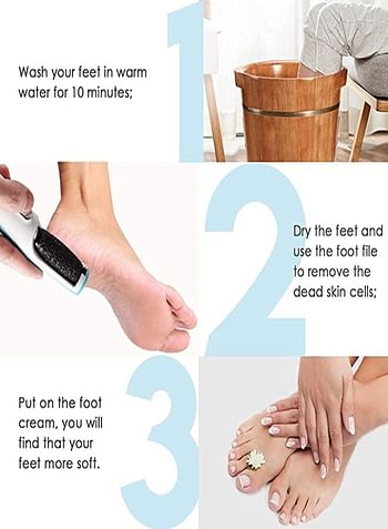 Electric Foot Callus Remover - Rose Gold