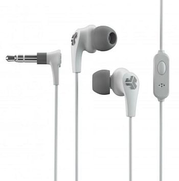 Jlab Jbuds Pro Signature Wired Controls Earphone (IEUEPRORWHTGRY123) White